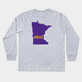 Minnesota Vikings Skol Kids Long Sleeve T-Shirt